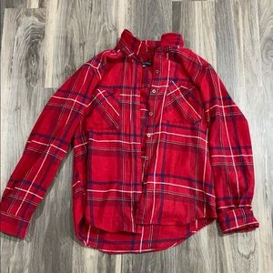 Kendall & Kylie red flannel